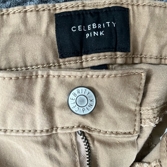 Khaki Celebrity Pink Mid Rise Skinny Size 9 Jeans-style Pants - Picture 2 of 3
